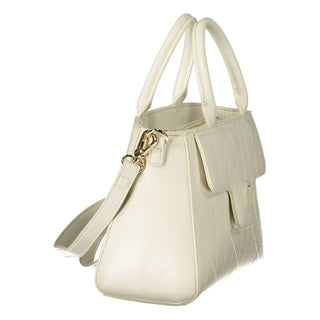 White Polyurethane Women's Bag