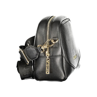 Bolso de mujer de poliuretano negro