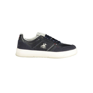 Zapatillas para hombre de poliéster azul