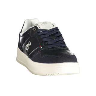 Zapatillas para hombre de poliéster azul