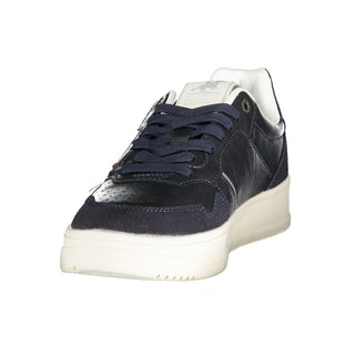 Zapatillas para hombre de poliéster azul