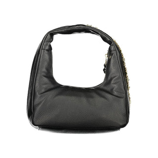 Bolso de mujer de poliuretano negro