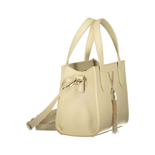 Beige Polyurethan-Damentasche