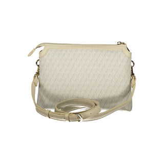 Beige Polyethylen-Handtasche