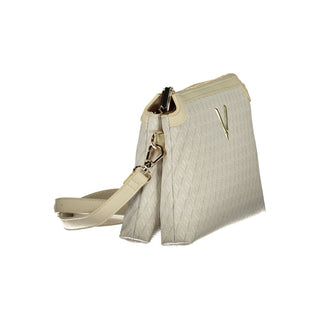 Beige Polyethylen-Handtasche