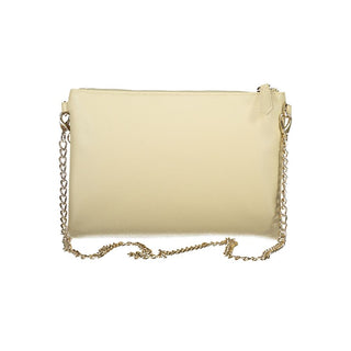 Beige Damentasche aus Polyurethan