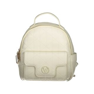 Bianco Polyurethane Women's Backpack