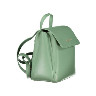Green Poliuretano Womens Backpack