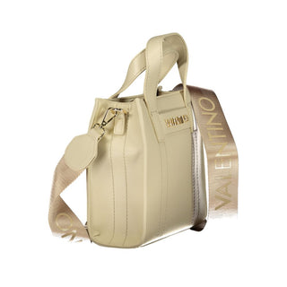 Beige Polyurethan-Damentasche