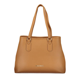Braune Polyethylen Handtasche