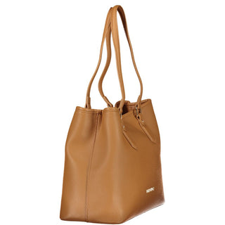 Braune Polyethylen Handtasche