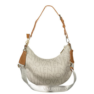 Beige Leather Woman Bag
