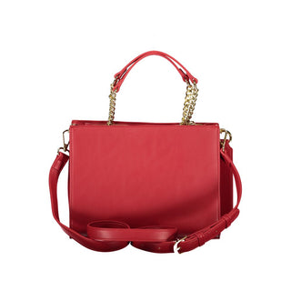 Rosso Polyurethane Women Bag
