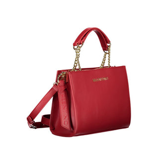 Rosso Polyurethane Women Bag