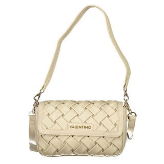Bolso de mujer beige de poliuretano  