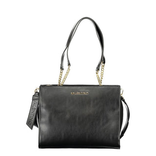 Black Polyurethane Womens Bag