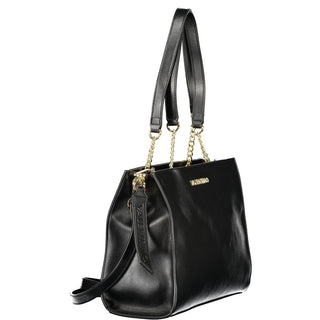 Black Polyurethane Womens Bag