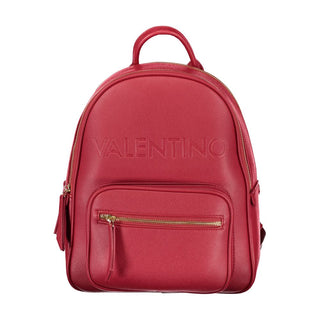 Rosso Polyurethane Womens Backpack