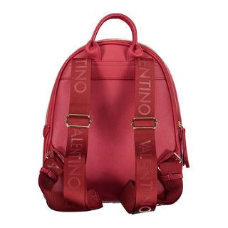 Rosso Polyurethane Womens Backpack