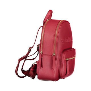 Rosso Polyurethane Womens Backpack