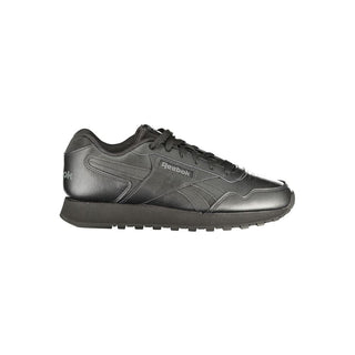 Black Polyurethane Men's Sneaker