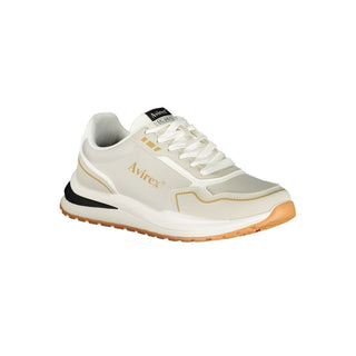 Grauer Herren-Sneaker aus Polyurethan