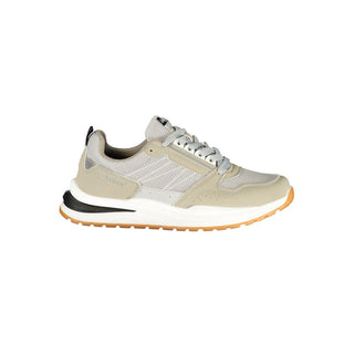Zapatilla de hombre gris de poliéster