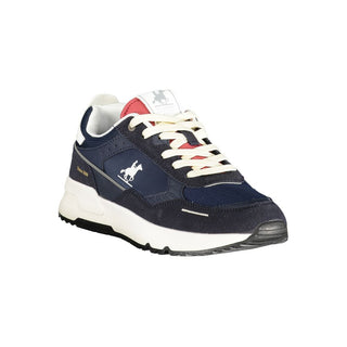 Blauer Polyester-Herrensneaker