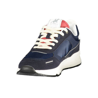 Blauer Polyester-Herrensneaker