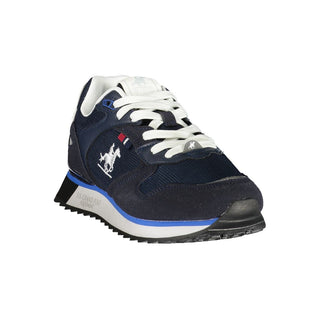 Zapatilla para hombre de poliuretano azul