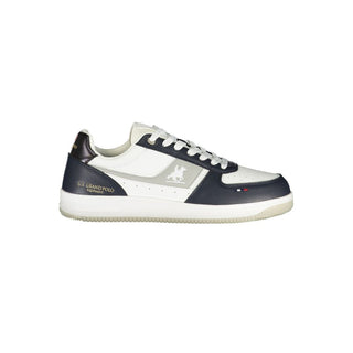 Weiße Herren-Sneaker aus Polyurethan