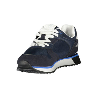 Zapatilla para hombre de poliuretano azul