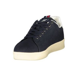 Blue Polyurethane Men's Sneaker