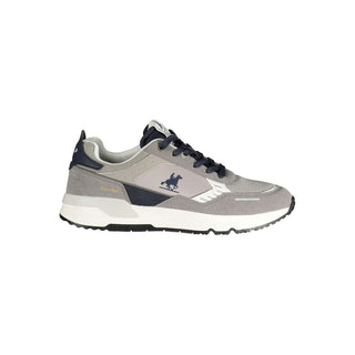 Grigio Polyurethane Uomo Sneaker
