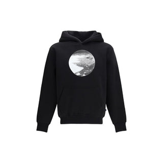 Schwarzes Baumwoll-Sweatshirt