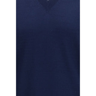 Blue Cotton Sweatshirt