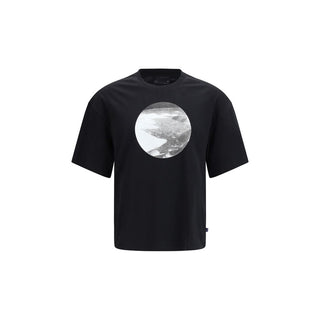 Camiseta de algodón negro