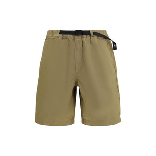 Bicolor Cotton Bermuda Shorts