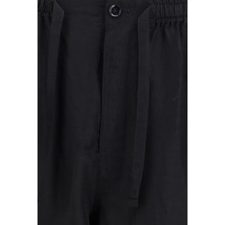 Schwarze Leinenhose Nachtwäsche