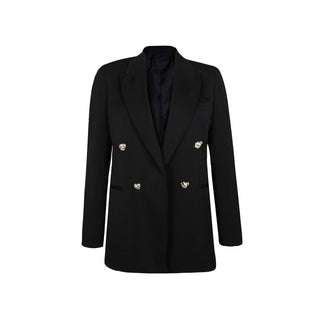 Black Virgin Wool Blazer