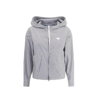 Blue Polyamide Shell Jacket