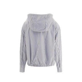 Blue Polyamide Shell Jacket