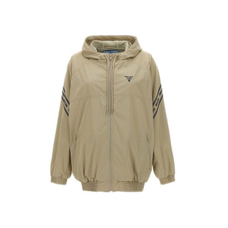 Beige Baumwolljacke