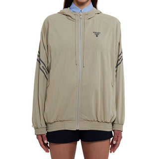 Beige Baumwolljacke