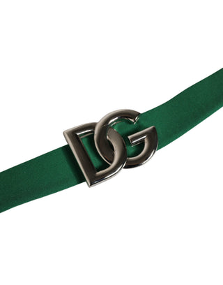 Green Logo Plaque Nylon Brief Panty Underwear