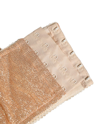Beige Semi-Pad Underwire Balconette Bra Underwear