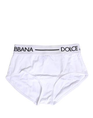 Braga con banda de logo blanco de nailon ropa interior