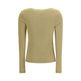 Beige Viscose Shirt
