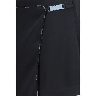 Schwarze kurze Hosen und Minishorts aus Polyester