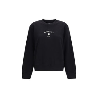 Black Cotton Sweatshirt